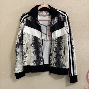 NWT buddy love snake print jacket